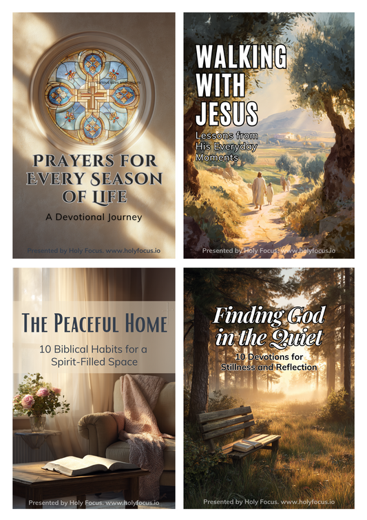 Bundle: Prayer, Peace, and Purpose