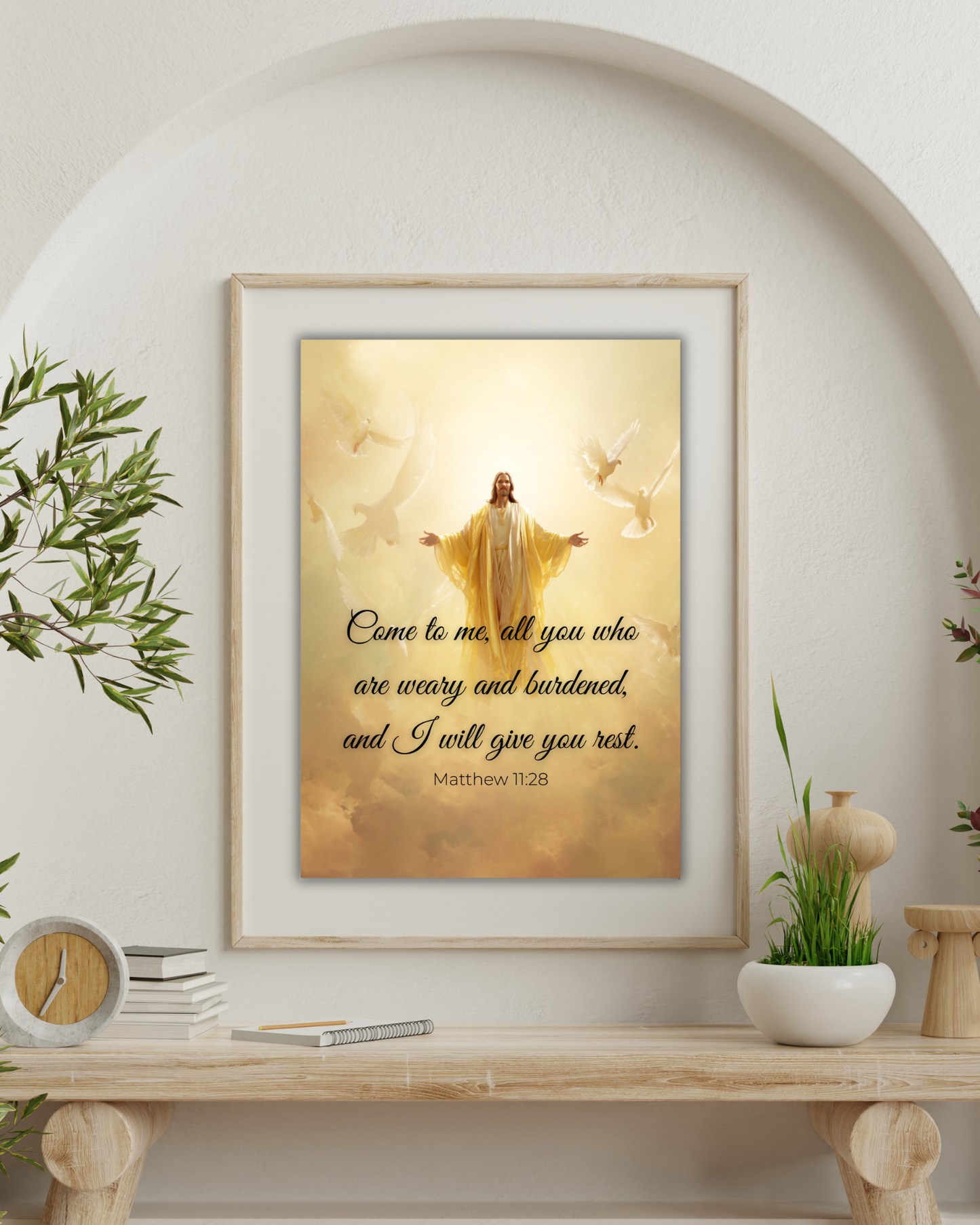 Faith & Peace Printable Posters + 8 Scripture Cards